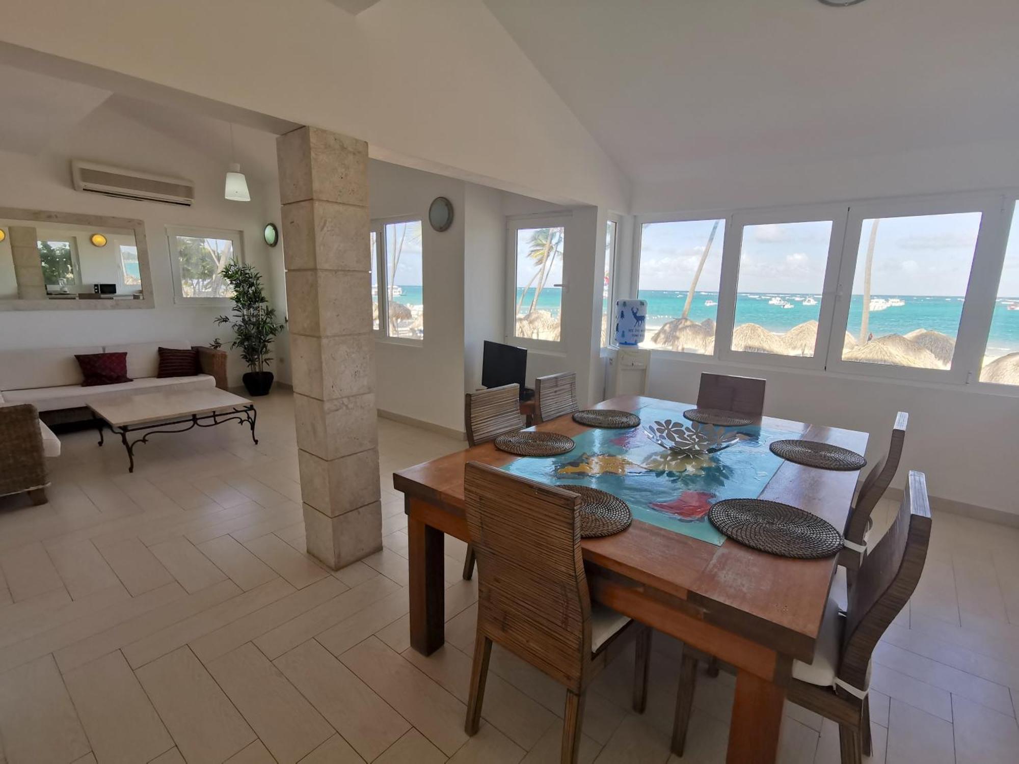 פונטה קאנה Tropical Villas At Los Corales Beach - Caribbean Rentals Fzco חדר תמונה